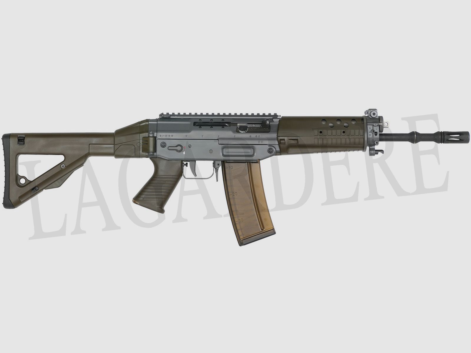 SIG-SAUER SG 553-1 LB RAIL CR GRÜN SEMI-AUTO (SEMI-AUTOMATISCHES STURMGEWEHR)