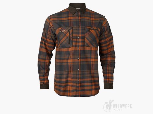Härkila Pajala Camisa Bombay brown
