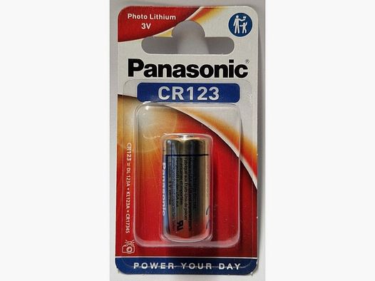 Batteries CR123A 2 pcs.