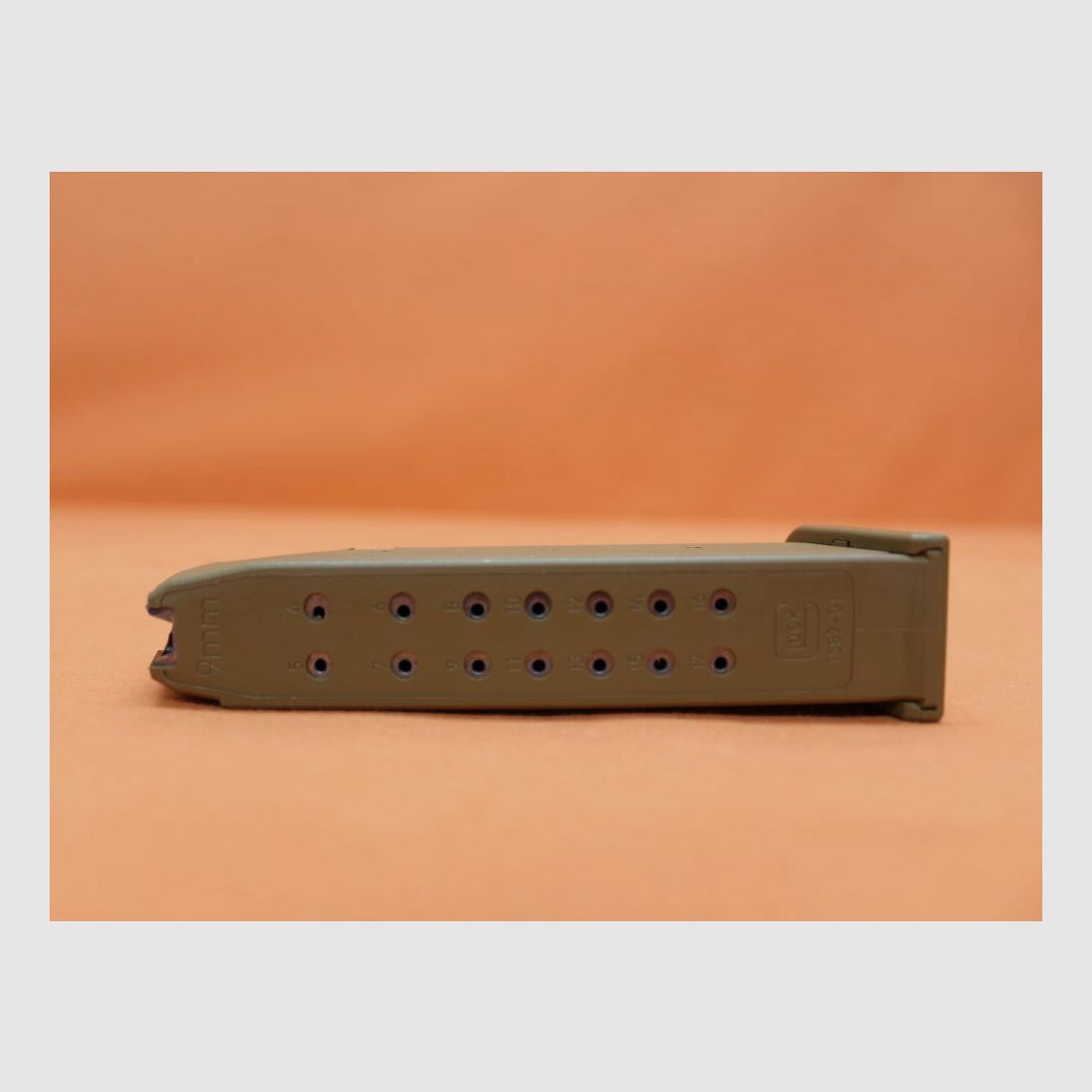 Glock Glock 19X magazijn Gen5 17-schots 9mmLuger Coyote zwarte toevoer