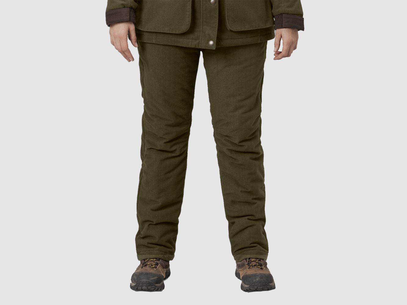 Max warm II Pantalones de mujer Pine Green 40