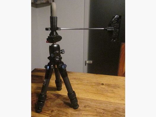 Wiatromierz Weatherflow / Sirui AM-223 węglowy statyw Chairgun Elite
