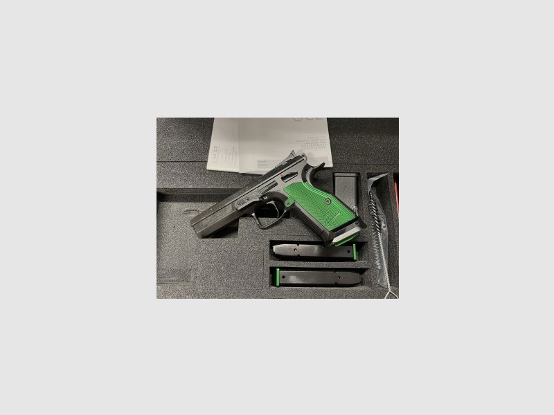 CZ Tactical Sports Racing Green 9mm Luger