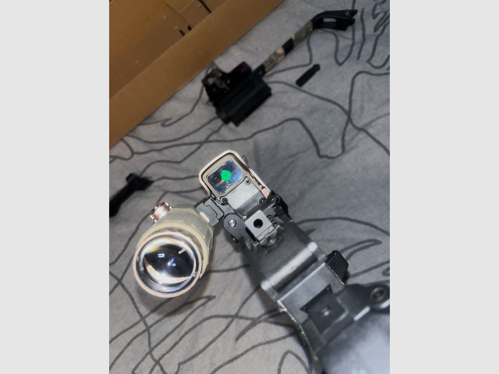 Wei-ETech Mod. 39C Gas-Blow-Back mit Zubehör 