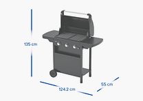 Griglia a gas Compact 3 L