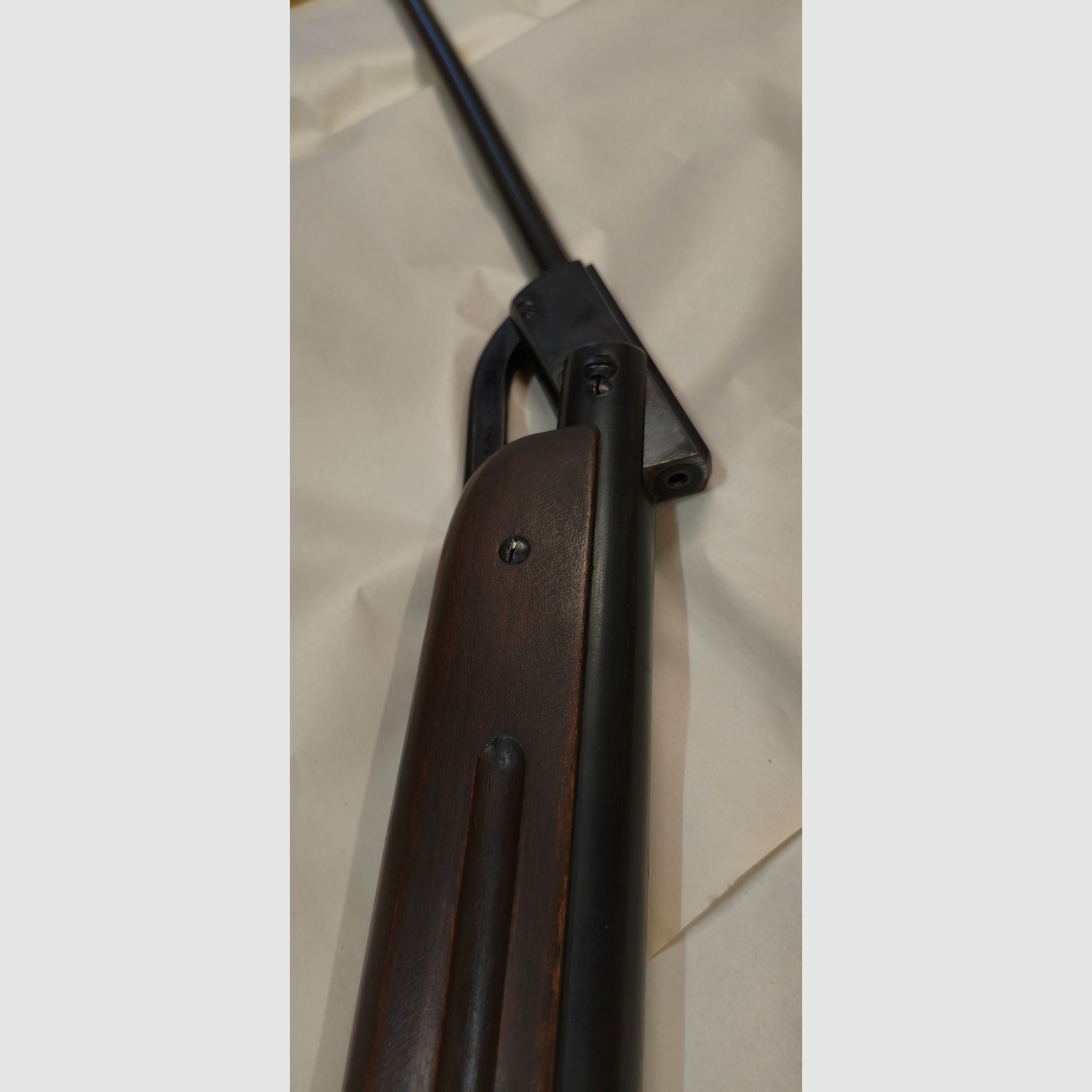 WESTIGINGER & ALTENBURGER AIR RIFLE WITH BAG + BULLET CATCHER + TARGETS