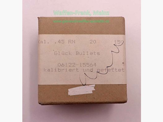Glück Bullets FFW-Geschosse .45 (.451)