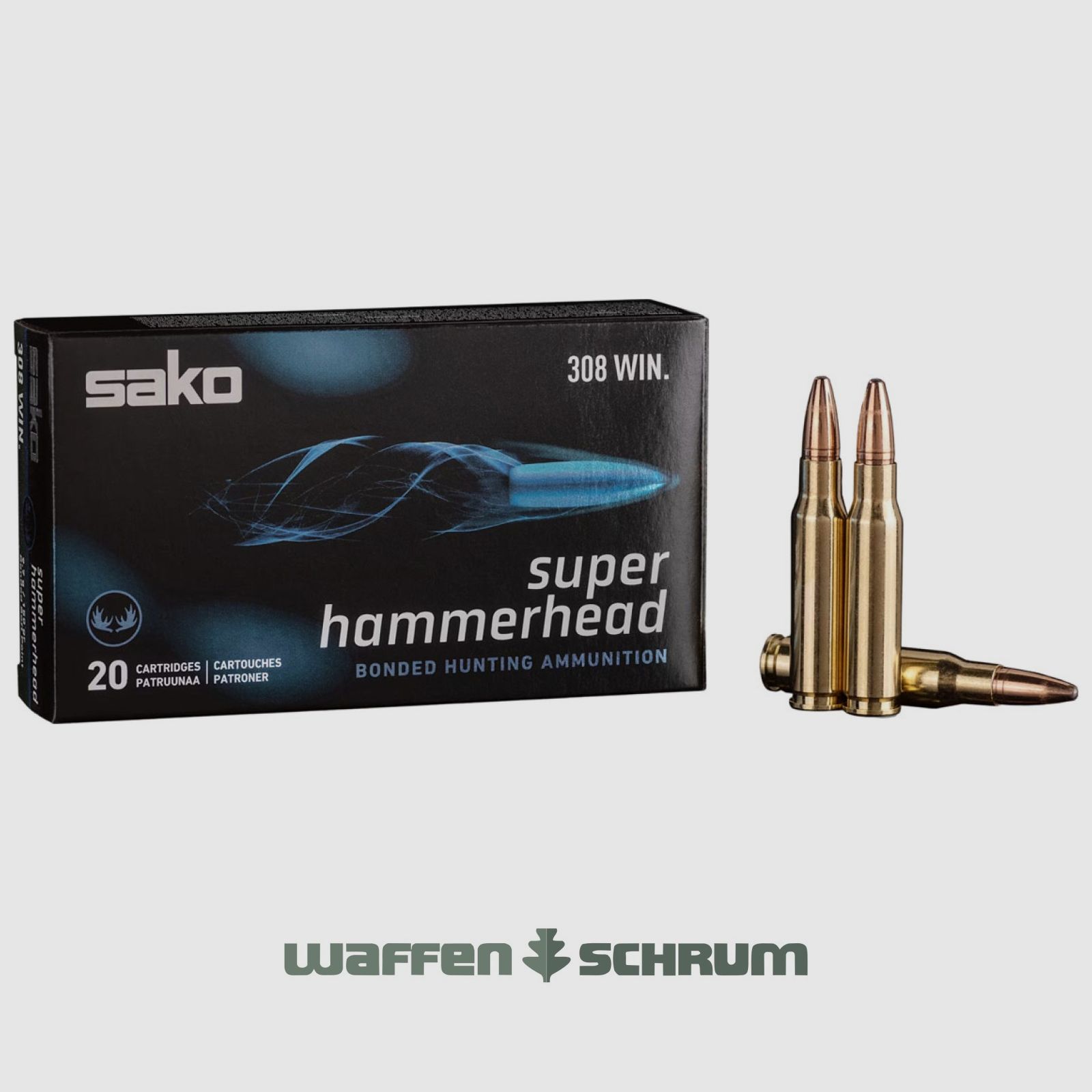 Sako Super Hammerhead SP .308Win 9,7g - 150gr