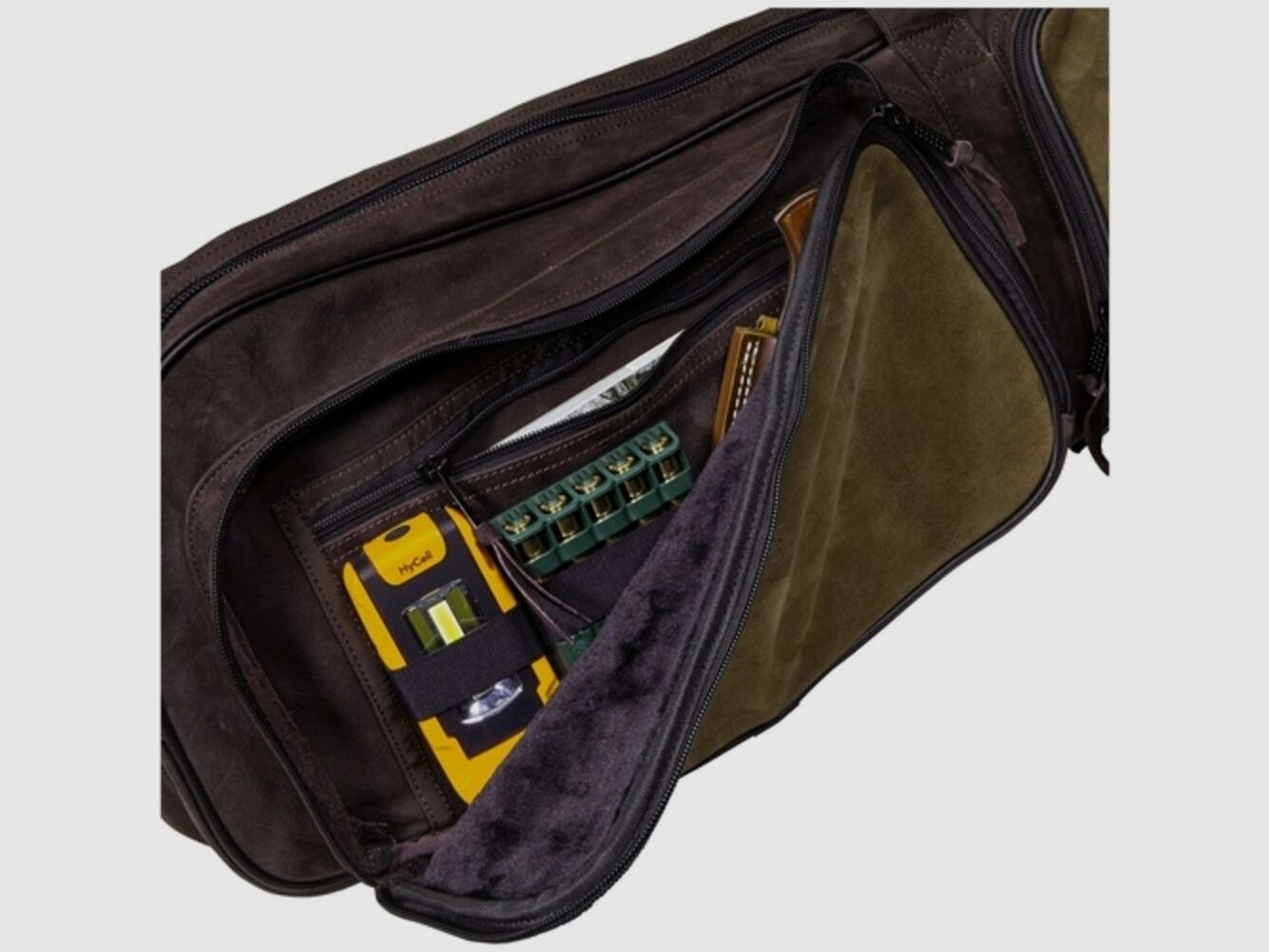 Parforce long gun case All-in leather two-tone