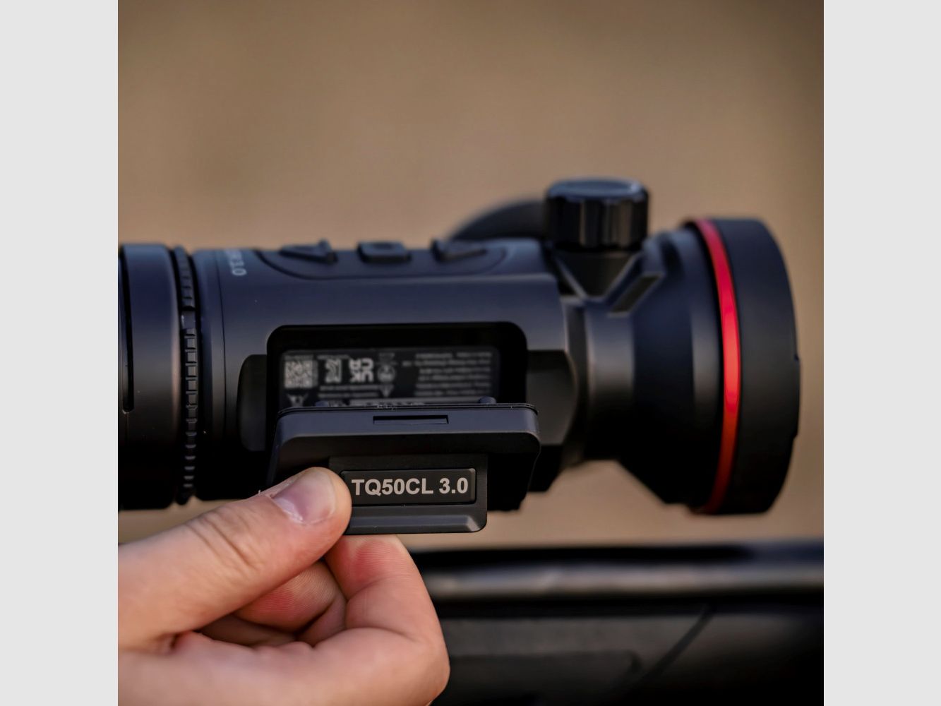 Clip-On Wärmebildgerät mit Entfernungsmesser Thunder TQ50CL 3.0 HIKMICRO, Bild 5 von 6
