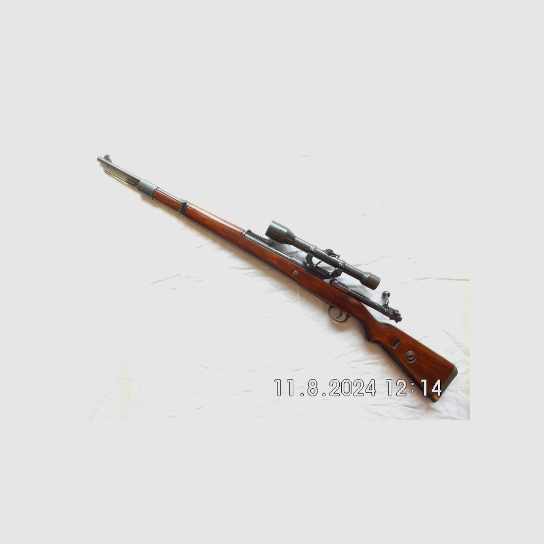 Scharfschützengewehr 98k, Code byf 43 -Norweger- Kal. 30-06 mit Seitenmontage und ZF Zeis Zielsechs