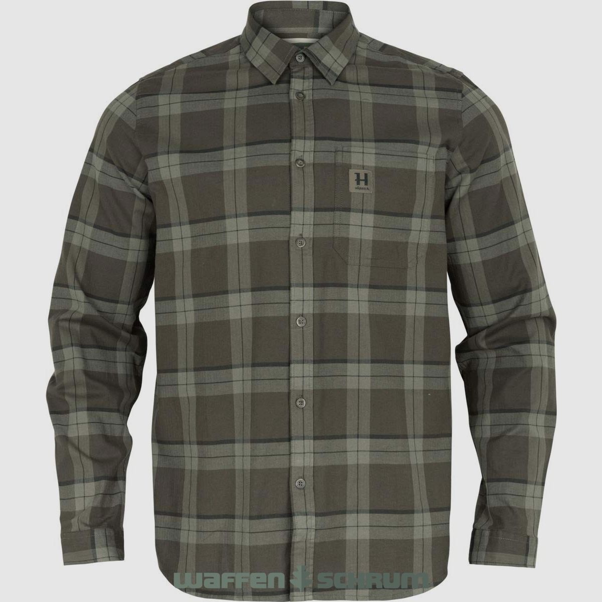 Härkila Koszula Fjell Zielona Kratka