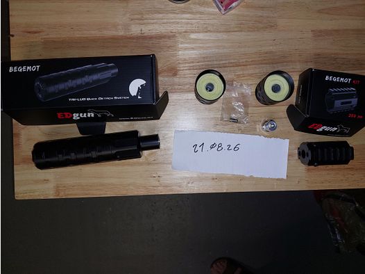 EDgun · Behemoth · QD Silencer · TRI-LUG KIT Picatinny Leshiy 2