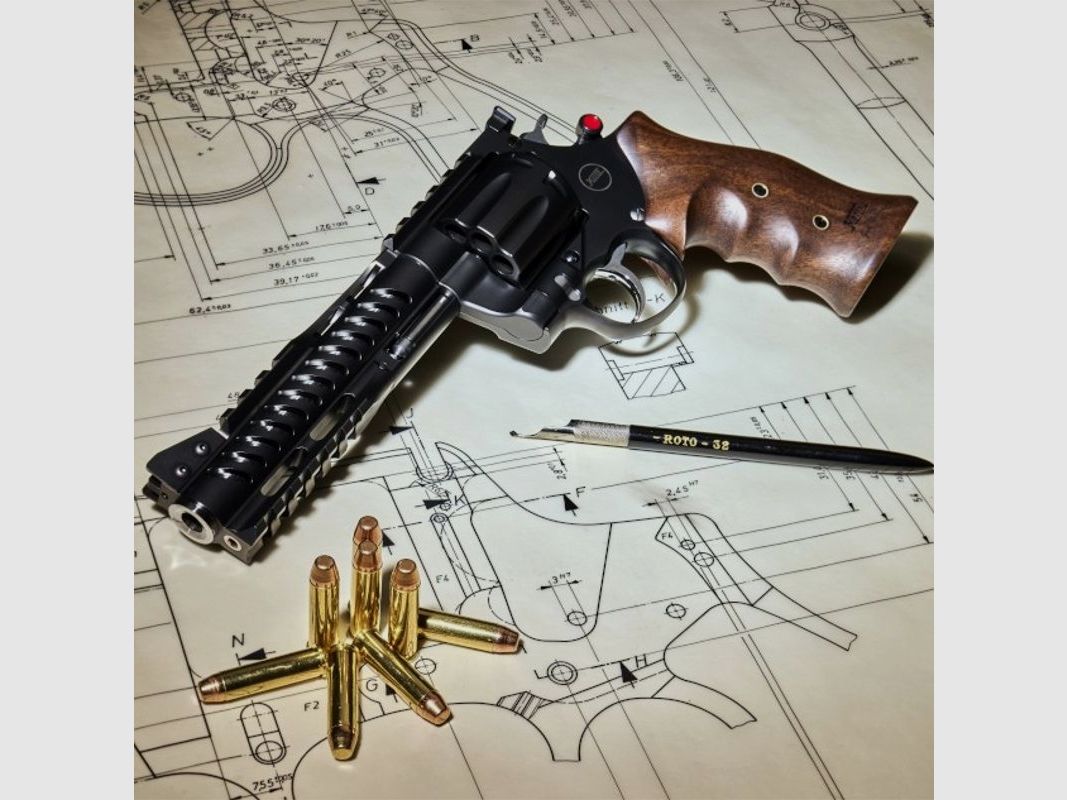 Korth Revolver Ranger NXS 6" Kal.357 Mag., afbeelding 8 van 16