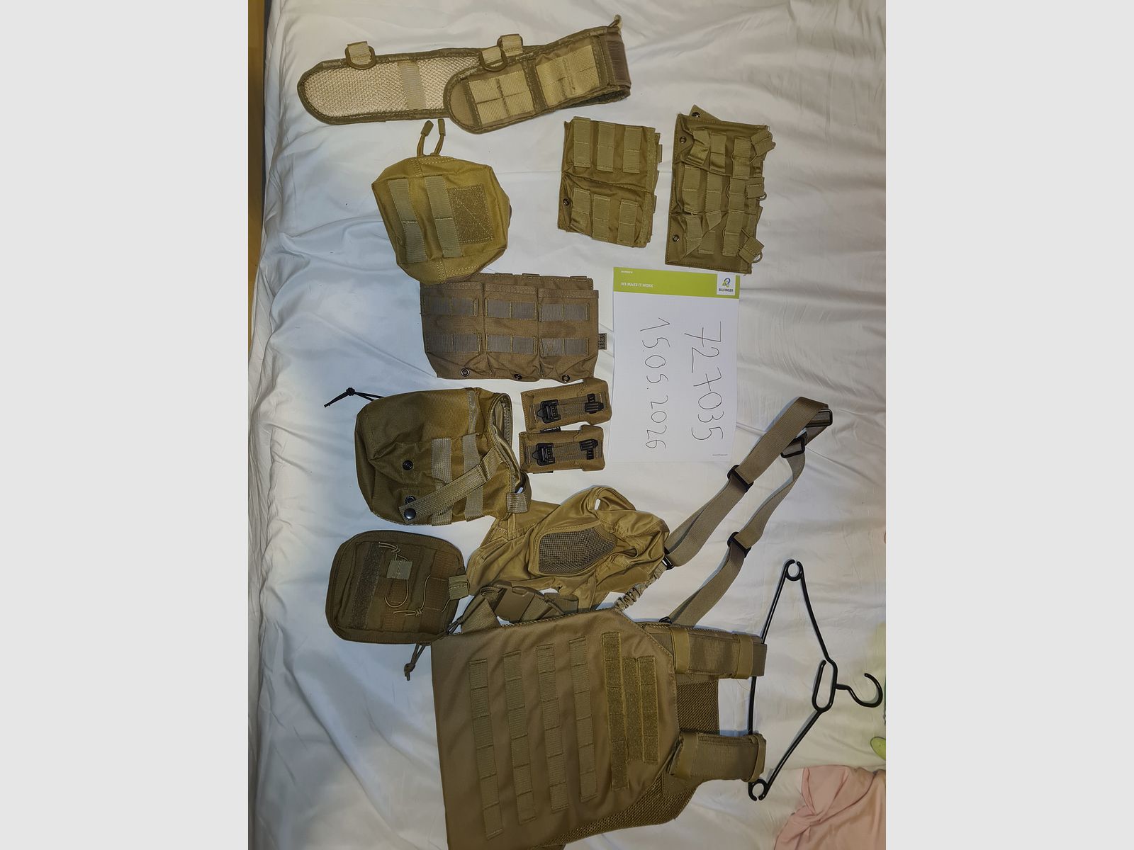 Chest armor holster etc