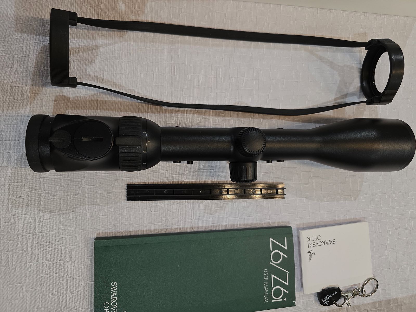 Swarovski Optik 2-12x50 Z6i mit Schiene SR auf Innomount QD Brückenmontage für Picatinnyschiene und Basen aus Stahl für Sauer 100/101 oder Rem.700.
