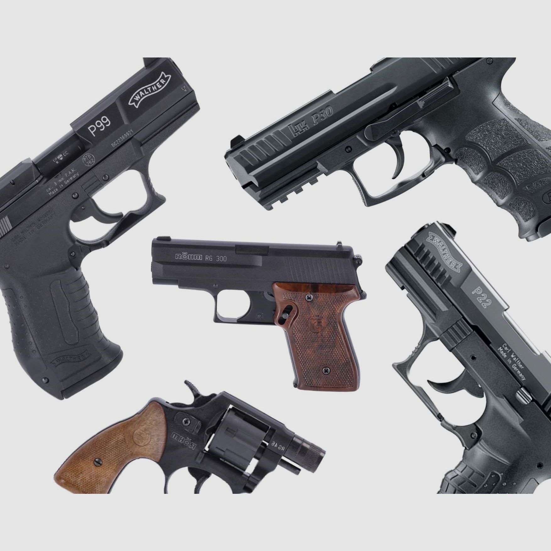 Gebrauchte & leicht defekte Schreckschusswaffen