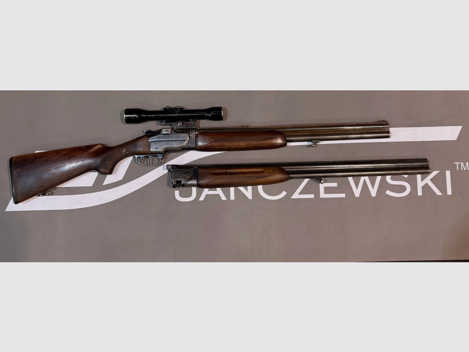 Brno ZH101 cal. 12/70 + canne intercambiabili per la caccia alla piccola selvaggina cal. 5,6x52R e 12/70 K08/26