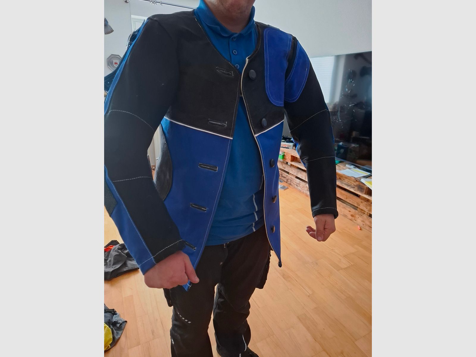 Chaqueta de tiro deportivo