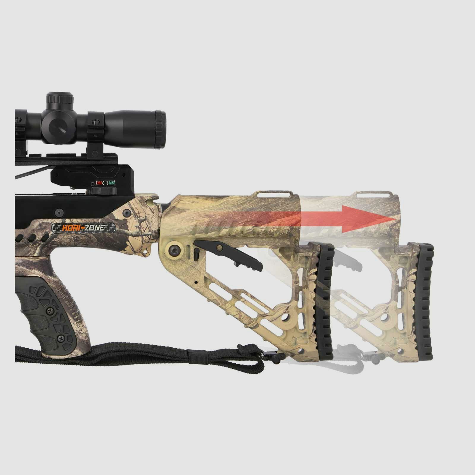 Set Hori-Zone Compoundarmbrust Bedlam- 215 lbs / 395 fps (P18)