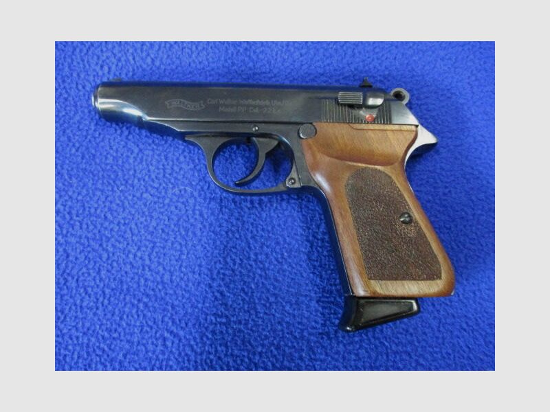 Walther PP pistol .22lr with wooden grips - allegedly English police - PP