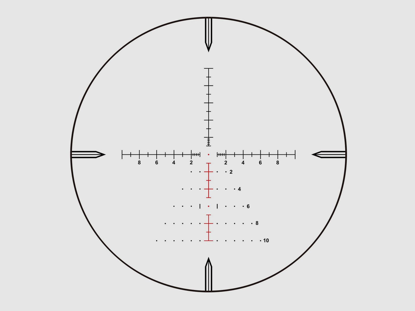 Luneta celownicza Marcool STALKER 4-24×50 FFP + montaż 30mm, zdjęcie 7 z 8