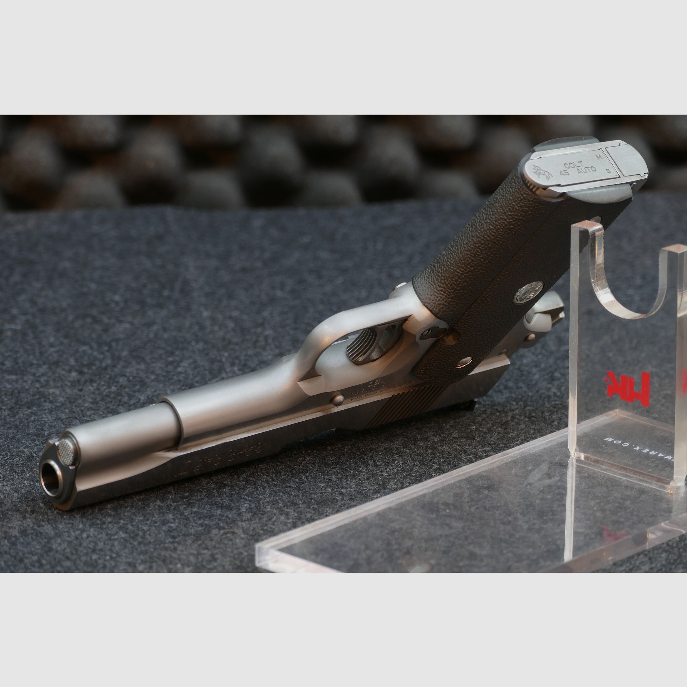 Colt Series 80 MK IV — Gold Cup National Match — .45 Auto (.45 ACP), stainless steel