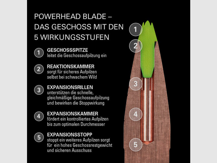 Sako - Finnland Sako Blade 120gr 6,5mm (.264)