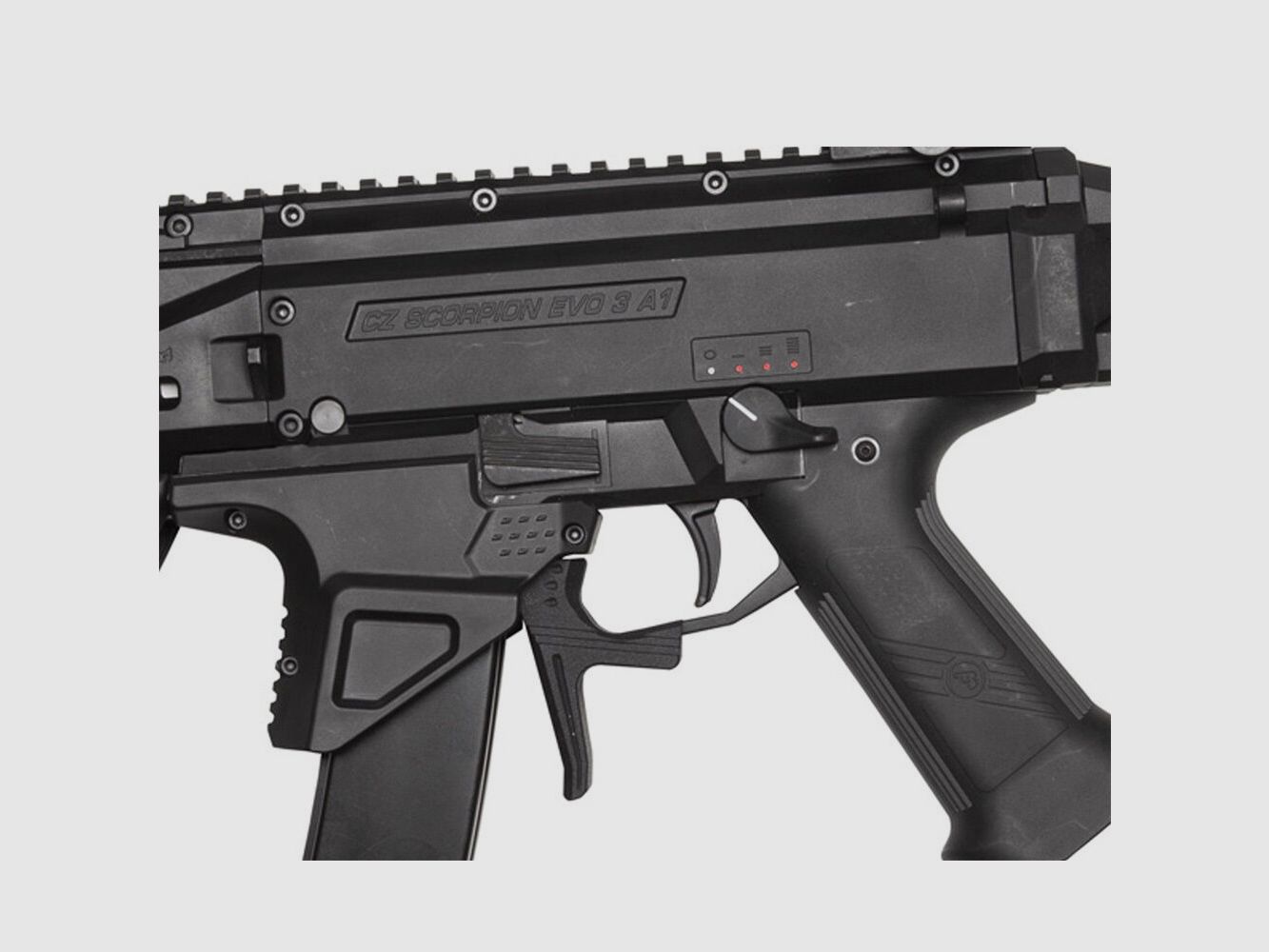 ASG	 CZ Scorpion EVO 3 A1 ATEK SAEG 6 mm BB Schwarz