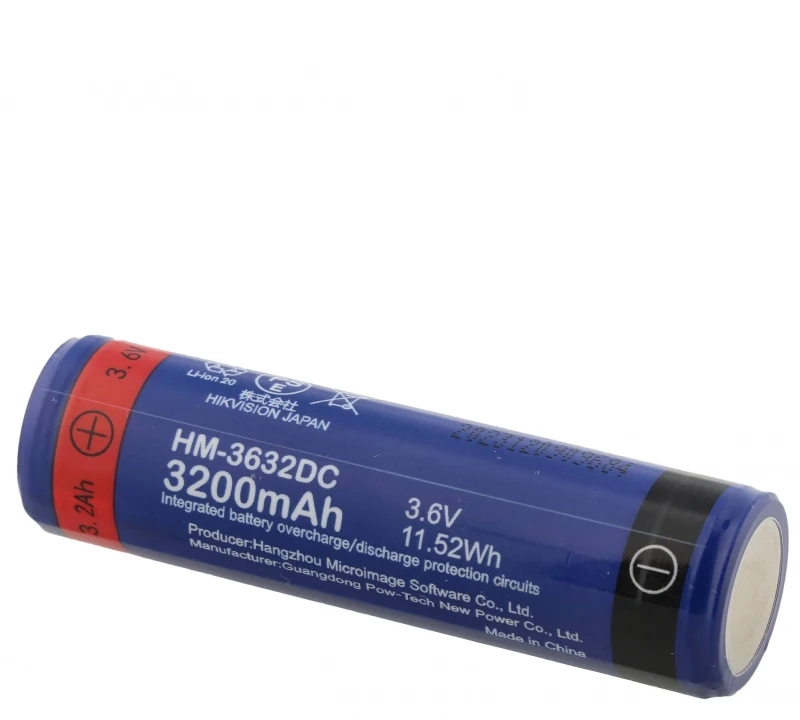 18650 Li-ionaccu 3,6 V (3200 mAh) voor HIKMICRO-warmtebeeldrichtkijker, afbeelding 5 van 5