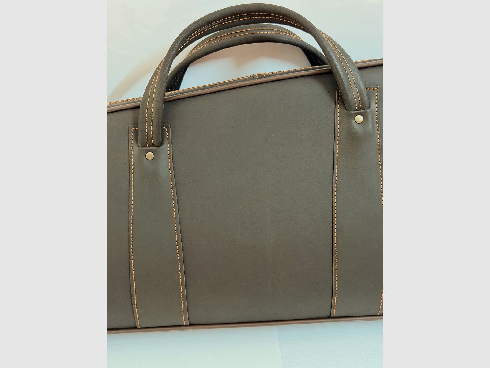 Futaille pour fusil avec lunette 125 cm rembourrée en cuir suédé El Corzo, image 4 sur 6