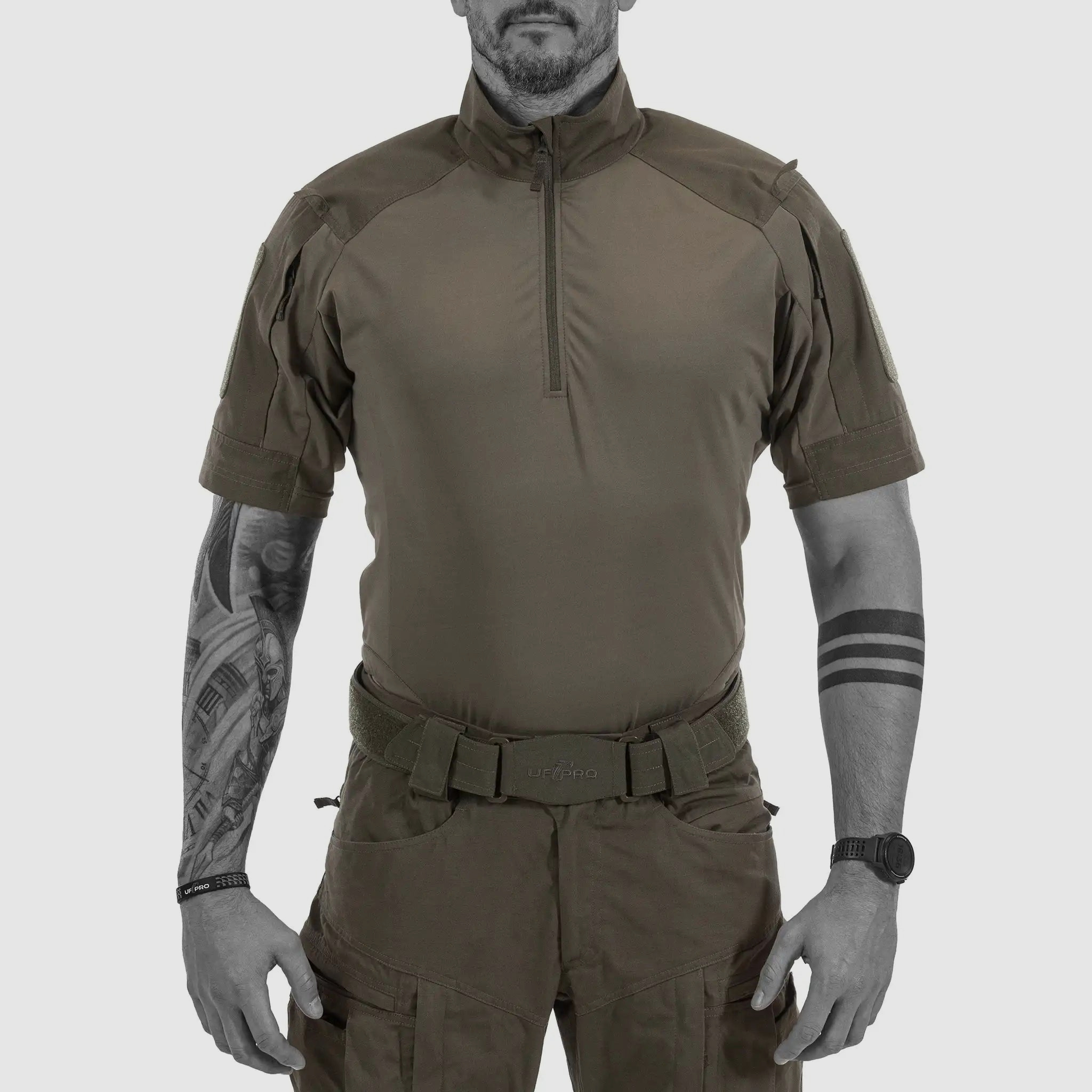 UF Pro UF Pro Chemise de Combat à Manches Courtes P-40 Responder - Noire / 3XL