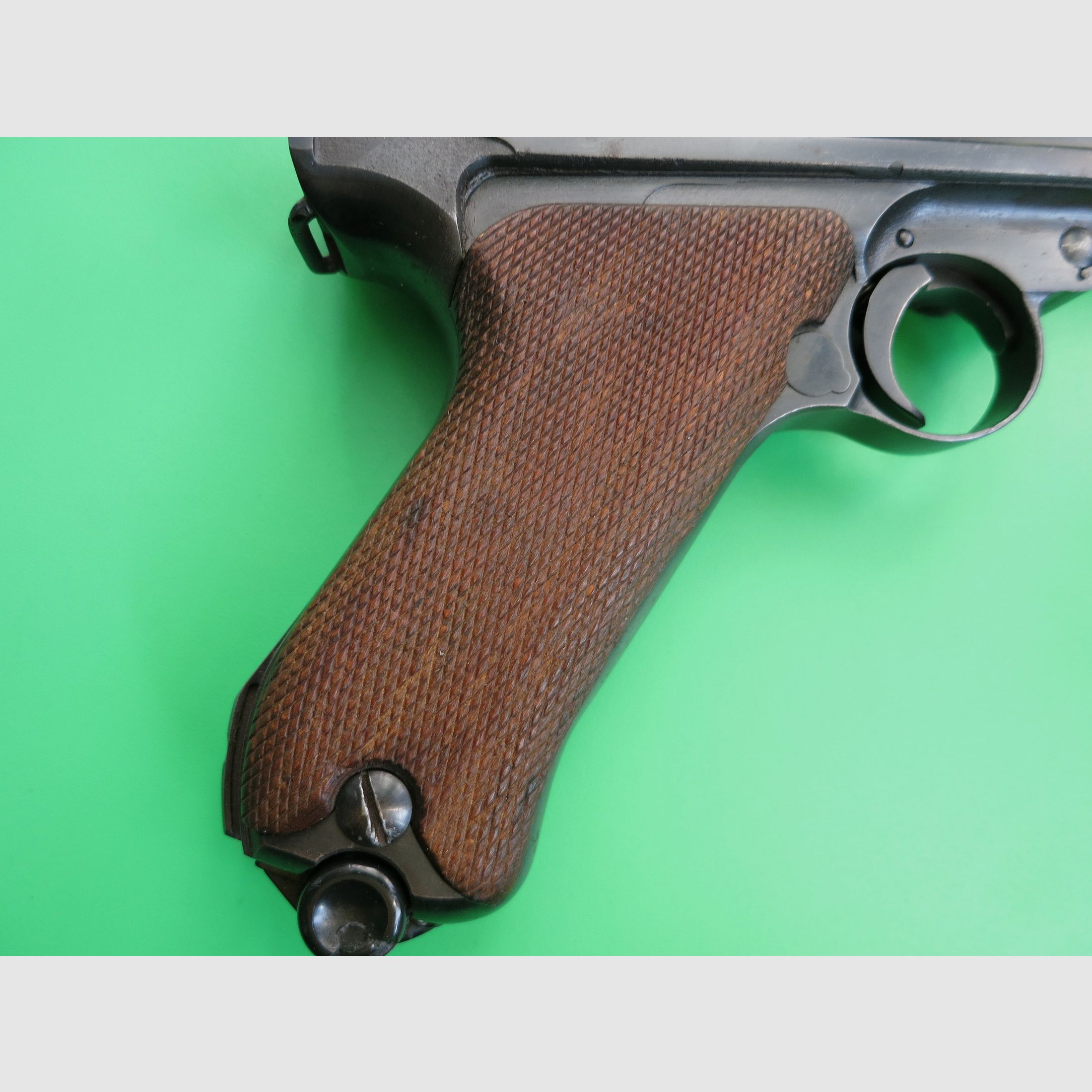 Mauser Oberndorf 42 byf 1937, Pistol 08 P08, 9 mm Luger, WaA, revised!     #78, image 2 of 14