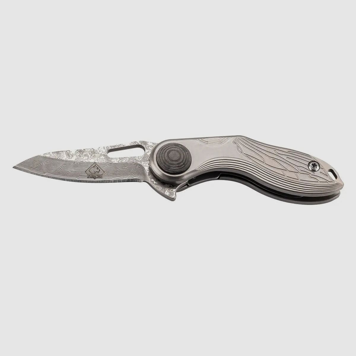 PUMA TEC Mini Couteau Pliant, Damasquiné