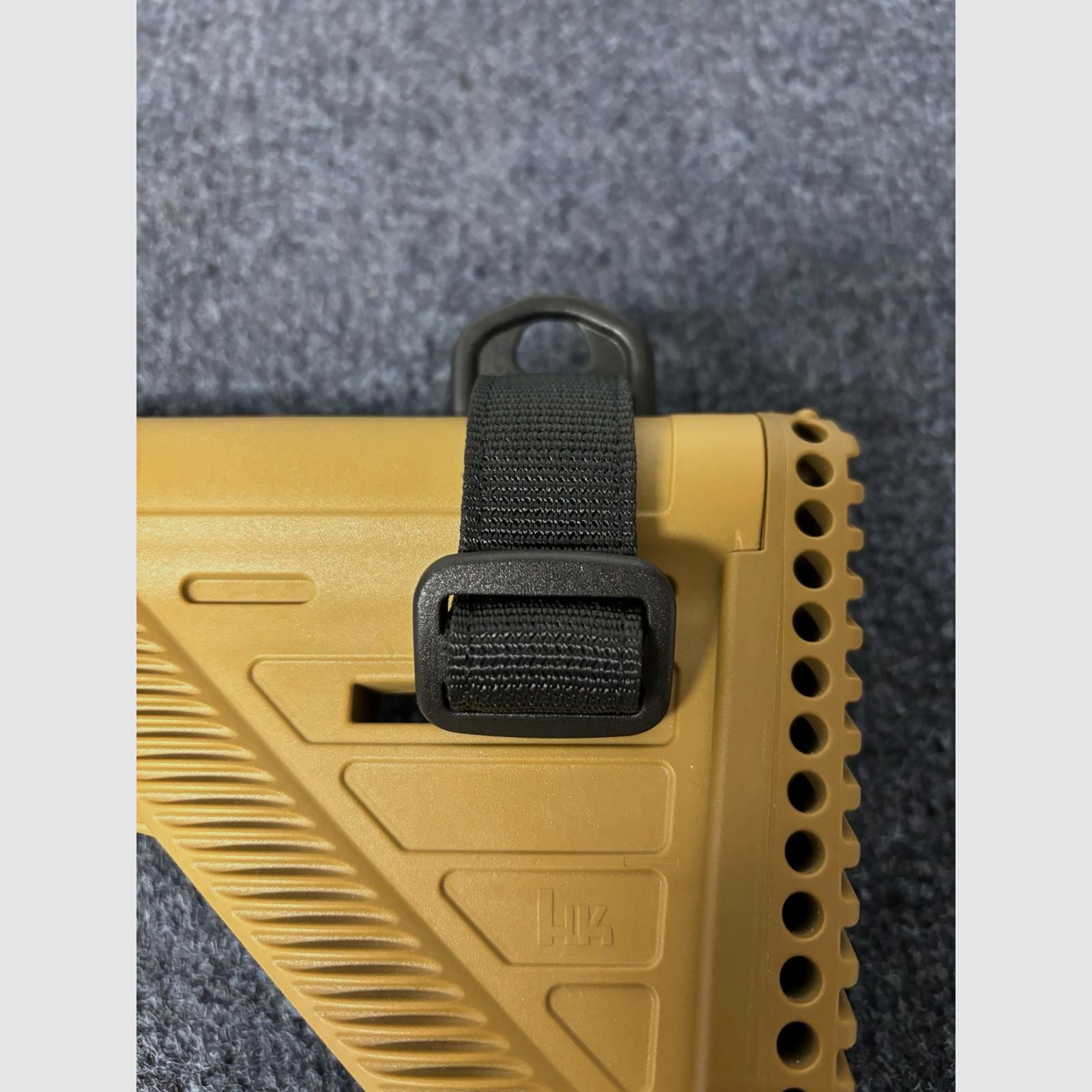 Set HK attacco a slitta Picatinny su entrambi i lati e cinghia per calciolo - NUOVO - Heckler & Koch Mr223 Mr308 G38 G95k