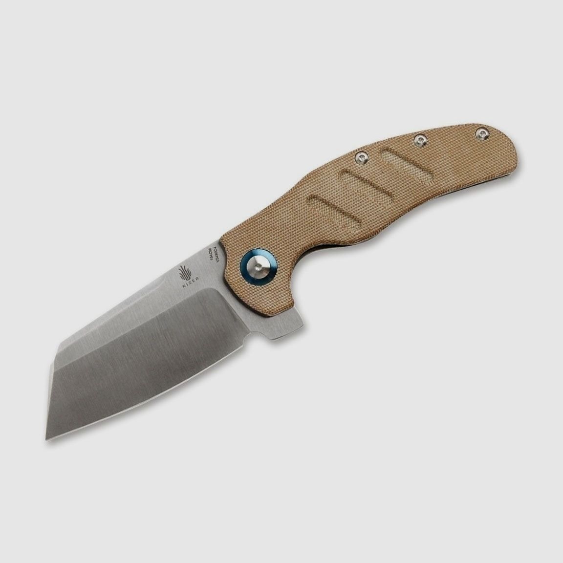 Cuchillo de bolsillo Sheepdog C01C XL Micarta Marrón