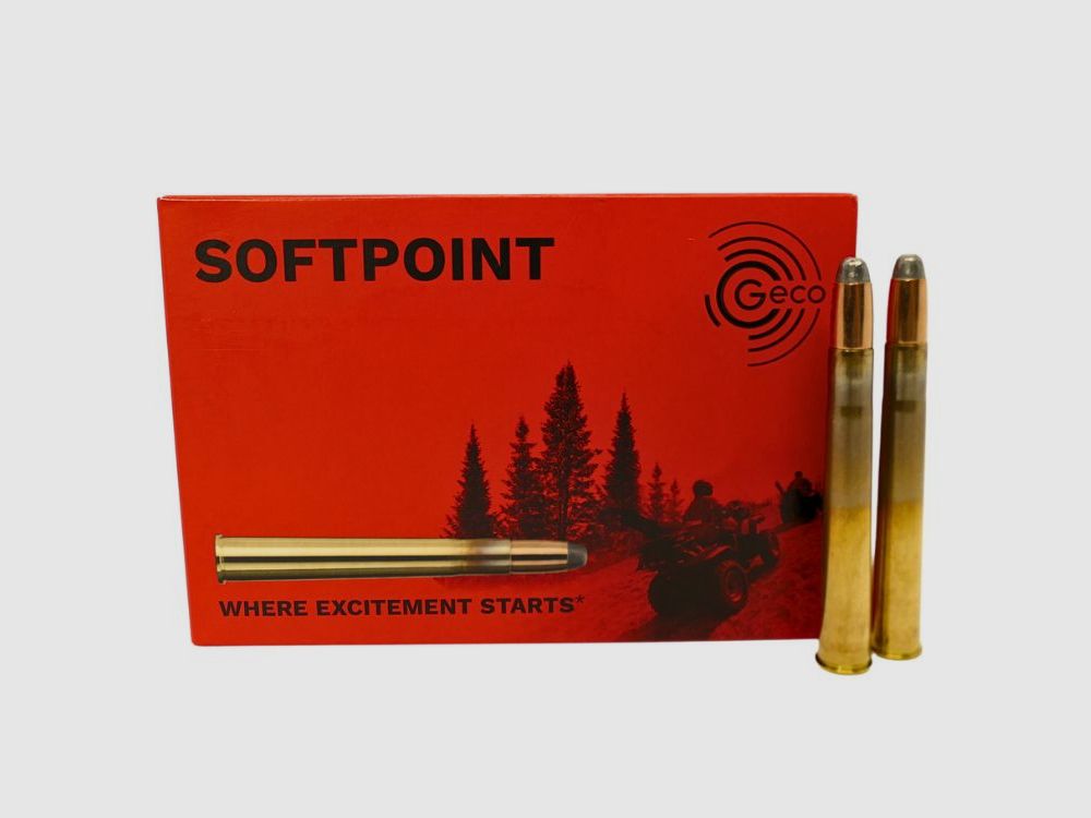 Geco 9.3x74 R TM 16.5g/255gr rifle cartridges