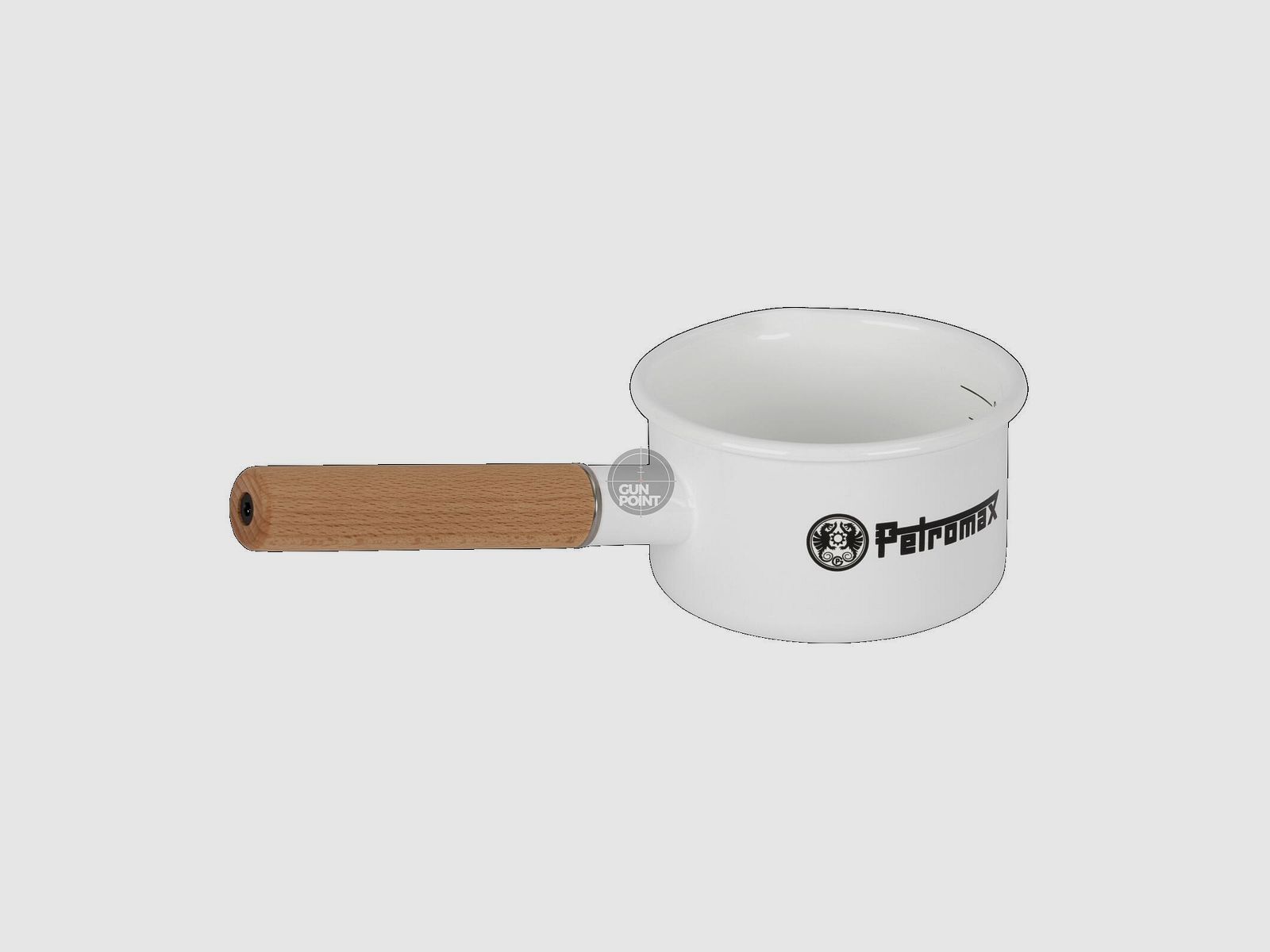 Petromax Emaille Stieltopf wei 0,5 Liter