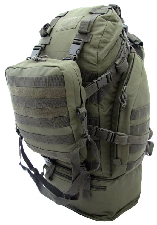 Sac à dos tactique Overload Backpack CAMO Military Gear 60L Olive
