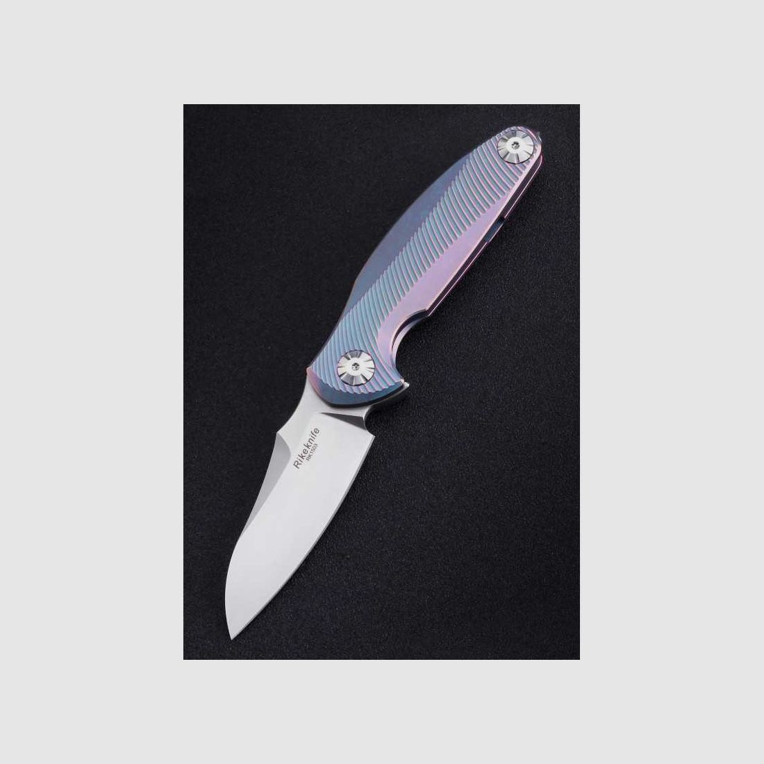 Rikeknife 1503-PB Taschenmesser, Lila/Blau