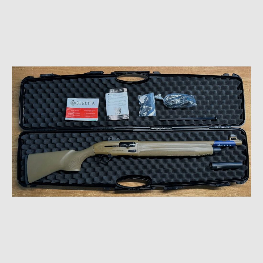 Beretta 1301 Tactical FDE Lauflänge 47cm Zylinderchoce Gen. 1