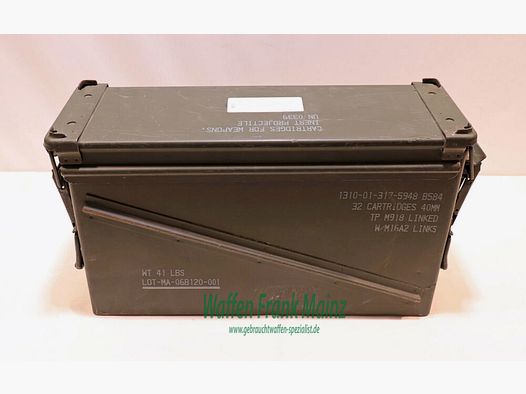 USA, Diverse Militär-Munitionsbox