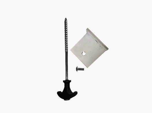 Ensemble de supports au sol pour animaux (aluminium)