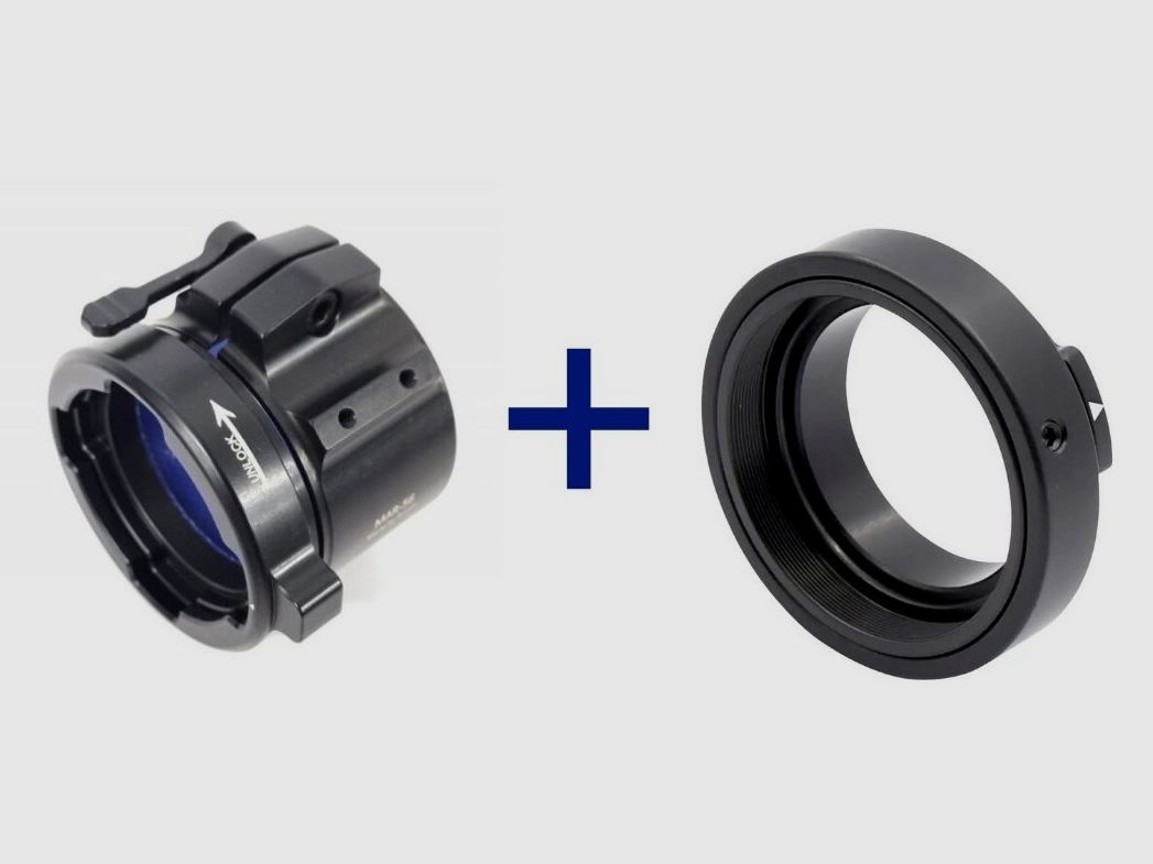 Rusan MAR Connector M52x0,75 mit Fixierschrauben, Bild 2 von 2