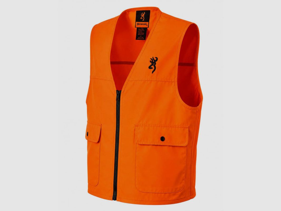 Sicherheitsweste Browning orange EPI hohe Sichtbarkeit, Bild 2 von 4