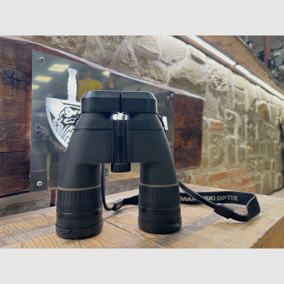 USED – BINOCULAR – SWAROVSKI OPTIK – HABICHT SL 8×56, image 1 of 4