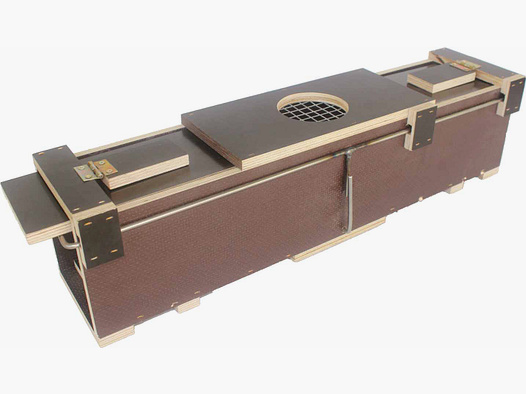 Mini houten kistval