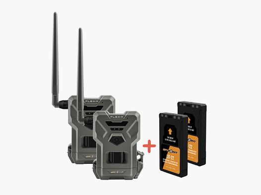 SPYPOINT FLEX-M Twin Pack + LIT-22 Twin-Pack