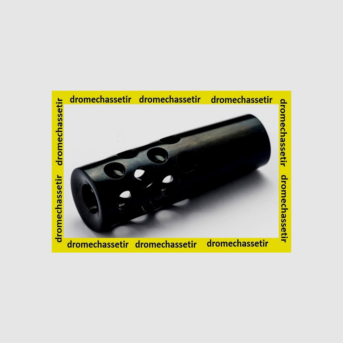 Supresor de llama para carabina cal. 22, rosca 1/2×20, negro