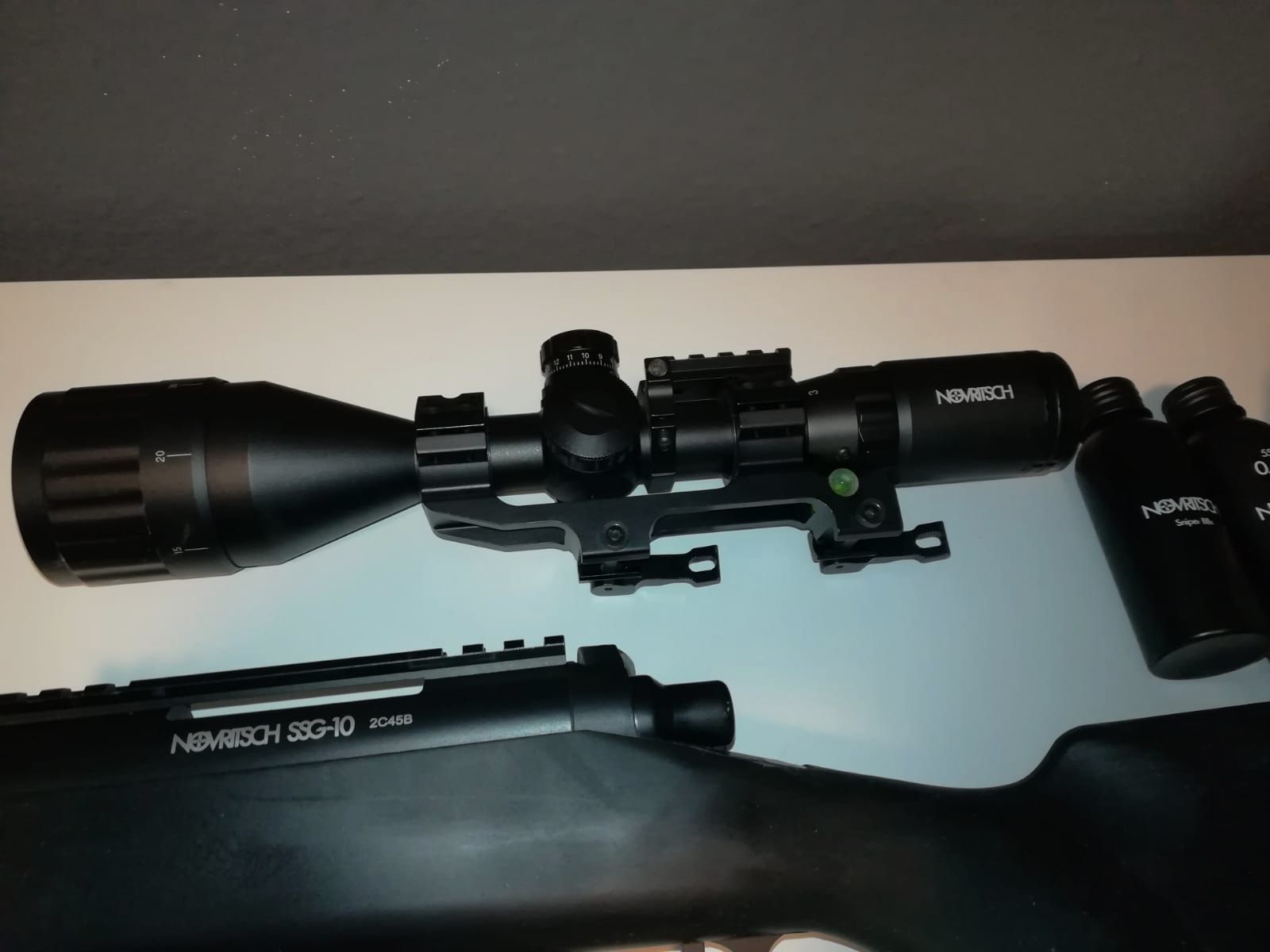 Novritsch SSG10 A1 5 Joules M220 - Complete equipment with some accessories